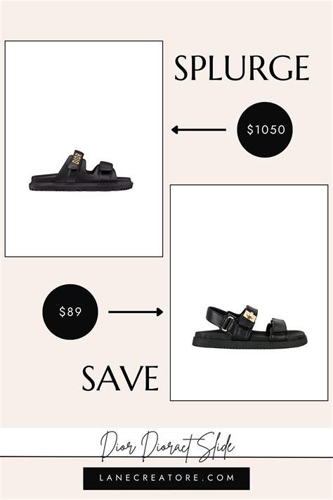 dior slides dupes|christian Dior sandals tie up.